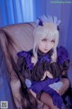 Coser@rioko凉凉子 Vol.022: 黑枪呆女仆 (26 photos )